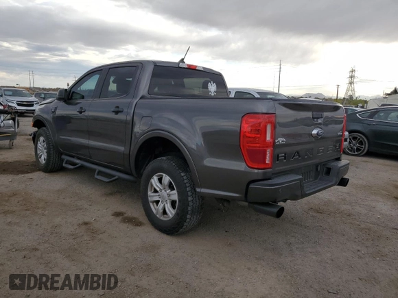 2020 Ford Ranger XL with VIN 1FTER4EH9LLA45958, listed as a Copart auction lot 53003215 with 32,287 mi miles and Salvage Title. Bid and sale history available at carsss.com. Image 2.