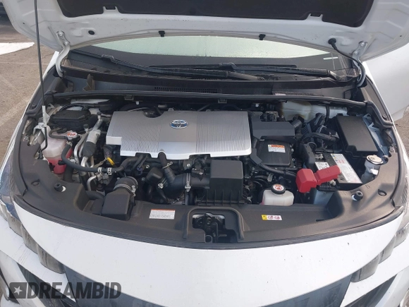 2021 Toyota Prius LE with VIN JTDKAMFP7M3193401, listed as a IAAI auction lot 41540021 with 45,822 mi miles and . Bid and sale history available at DreamBid. Image 10.