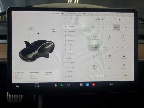 2021 Tesla Model 3 Performance with VIN 5YJ3E1EC7MF063403, listed as a Copart auction lot 50800705 with 24,319 mi miles and Clean Title. Bid and sale history available at carsss.com. Image 9.