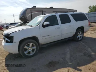 2008 Chevrolet Suburban LTZ with VIN 1GNFK16328R193990, listed as a Copart auction lot 60707995 with 214,606 mi miles and Clean title. Bid and sale history available at DreamBid. Image 1.