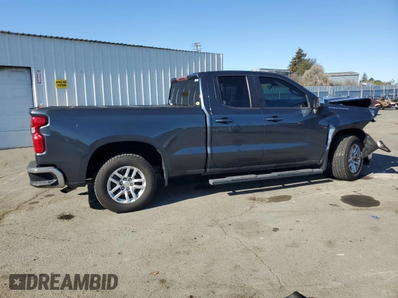 2019 Chevrolet Silverado 1500 LT with VIN 1GCVWCEDXKZ199624, listed as a Copart auction lot 42417525 with 42,016 mi miles and Salvage Title. Bid and sale history available at DreamBid. Image 3.