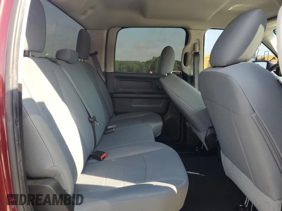 2019 Ram 1500 Express with VIN 3C6RR6KT1KG649643, listed as a Copart auction lot 60594145 with 121,740 mi miles and Salvage title. Bid and sale history available at DreamBid. Image 10.
