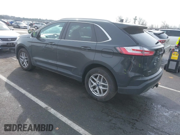 2021 Ford Edge SEL with VIN 2FMPK4J91MBA43484, listed as a IAAI auction lot 41457795 with 62,556 mi miles. Bid and sale history available at carsss.com. Image 3.