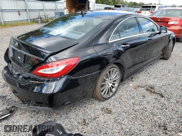 2016 Mercedes-Benz CLS with VIN WDDLJ6FBXGA176652, listed as a Copart auction lot 71645913 with 58,510 mi miles. Bid and sale history available at carsss.com. Image 3.