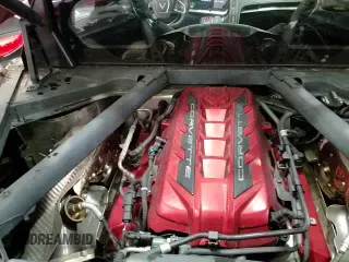 2021 Chevrolet Corvette 3LT с VIN 1G1YC2D43M5105930, выставлен на аукционе Copart как лот 84917275 с пробегом 7 625 миль миль и Списание • Salvage title. История ставок и продаж доступна на DreamBid. Изображение 13.