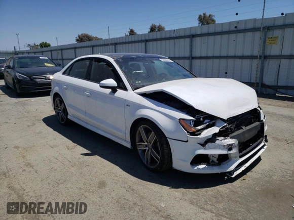 2016 Audi A3 1.8T Premium with VIN WAUA7GFF2G1048556, listed as a Copart auction lot 53623613 with 57,662 mi miles. Bid and sale history available at carsss.com. Image 4.