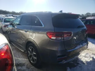 2018 Kia Sorento SX with VIN 5XYPKDA52JG416959, listed as a Copart auction lot 87355414 with 64,892 mi miles and Salvage Title. Bid and sale history available at DreamBid. Image 2.