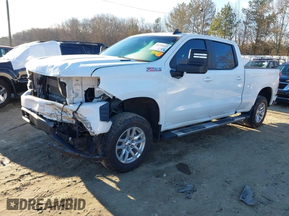 2021 Chevrolet Silverado 1500 RST with VIN 3GCUYEET2MG391955, listed as a IAAI auction lot 41295635 with 67,906 mi miles. Bid and sale history available at carsss.com. Image 2.