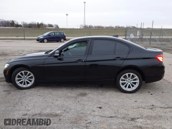 2018 BMW 3 Series 320i with VIN WBA8E1G56JNU91008, listed as a IAAI auction lot 41247490 with 57,434 mi miles. Bid and sale history available at carsss.com. Image 14.