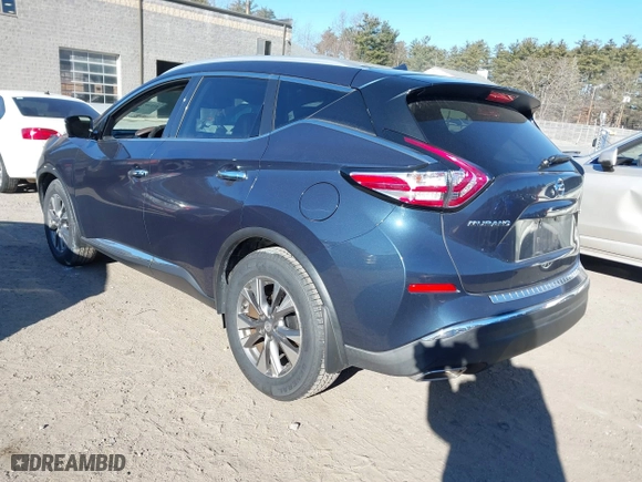 2015 Nissan Murano SL with VIN 5N1AZ2MH3FN208709, listed as a IAAI auction lot 41236737 with 116,219 mi miles. Bid and sale history available at carsss.com. Image 3.