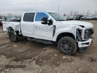2023 Ford F-250 XL with VIN 1FT8W2BN2PED66092, listed as a Copart auction lot 50548595 with 77,912 mi miles and Salvage title. Bid and sale history available at DreamBid. Image 4.