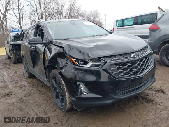 2021 Chevrolet Equinox Premier z VIN 2GNAXNEV4M6125086, wystawiony jako IAAI lot #41475387 z przebiegiem 53 387 mil mil oraz . Historia ofert i sprzedaży dostępna na DreamBid. Obrazek 6.