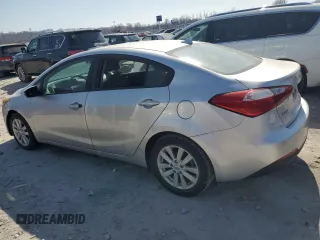 2014 Kia Forte LX with VIN KNAFX4A67E5241741, listed as a Copart auction lot 48578745 with 107,668 mi miles and Clean Title. Bid and sale history available at carsss.com. Image 2.