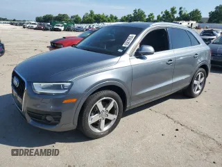 2015 Audi Q3 Premium Plus with VIN WA1EFCFS1FR007164, listed as a Copart auction lot 65015955 with 160,769 mi miles and Clean title. Bid and sale history available at DreamBid. Image 1.
