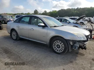 2008 Mercury Sable with VIN 1MEHM40W38G621379, listed as a Copart auction lot 54855085 with 107,443 mi miles and Salvage title. Bid and sale history available at DreamBid. Image 4.