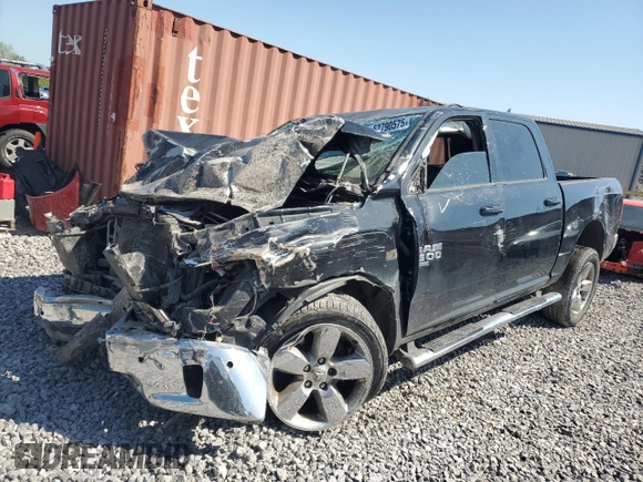 2019 Ram 1500 Big Horn z VIN 1C6RR6LT3KS573477, wystawiony jako Copart lot #52790575 z przebiegiem Nie podano mil oraz Szkoda całkowita • Salvage title. Historia ofert i sprzedaży dostępna na DreamBid. Obrazek 1.