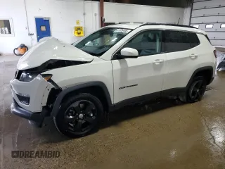 2017 Jeep Compass Latitude with VIN 3C4NJDBB1HT681549, listed as a Copart auction lot 57326405 with 88,761 mi miles and Salvage title. Bid and sale history available at DreamBid. Image 1.