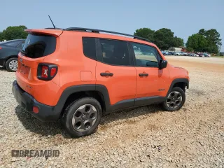 2017 Jeep Renegade Sport with VIN ZACCJBAB6HPF18061, listed as a Copart auction lot 59039595 with 95,431 mi miles and Salvage title. Bid and sale history available at DreamBid. Image 3.
