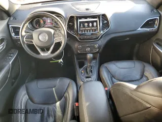 2019 Jeep Cherokee Limited with VIN 1C4PJLDX3KD373579, listed as a Copart auction lot 86581454 with 44,382 mi miles and Salvage title. Bid and sale history available at DreamBid. Image 8.