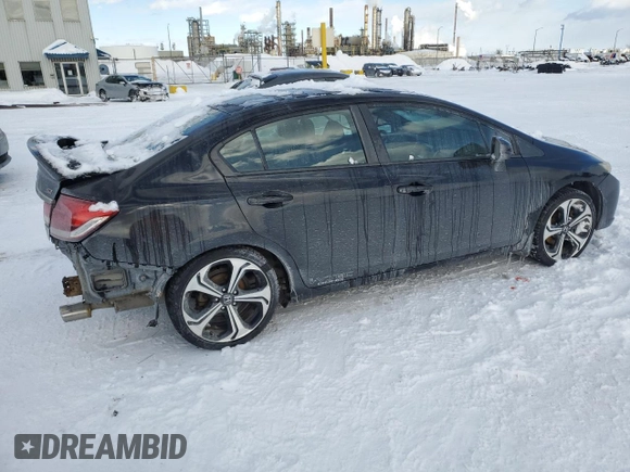 2013 Honda Civic Si with VIN 2HGFB6E55DH200287, listed as a Copart auction lot 43227685 with 230,876 mi miles and Non repairable. Bid and sale history available at DreamBid. Image 3.