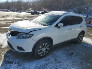2016 Nissan Rogue SL with VIN 5N1AT2MT2GC773987, listed as a Copart auction lot 89164045 with 118,288 mi miles and Salvage Title. Bid and sale history available at carsss.com. Image 1.