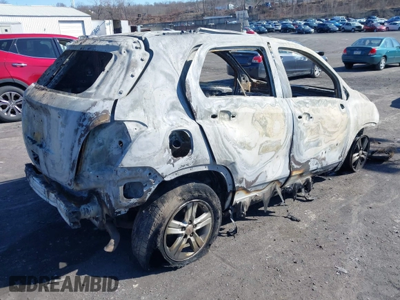 2017 Chevrolet Trax LT with VIN KL7CJPSBXHB068000, listed as a IAAI auction lot 41859105 with 1 mi miles. Bid and sale history available at carsss.com. Image 4.