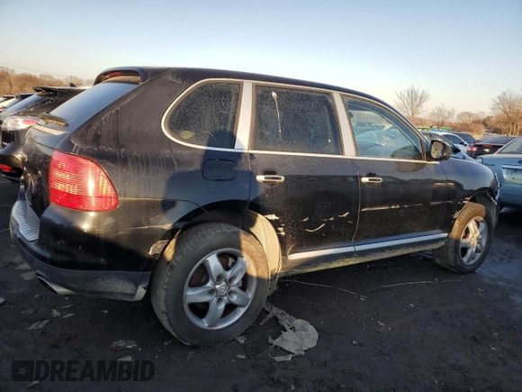 2004 Porsche Cayenne S with VIN WP1AB29P84LA71508, listed as a Copart auction lot 42414495 with 135,288 mi miles and Salvage Title. Bid and sale history available at carsss.com. Image 3.