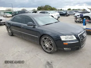 2008 Audi A8 L 4.2L with VIN WAUMV94E38N008960, listed as a Copart auction lot 71106524 with 0 mi miles and Salvage Title. Bid and sale history available at carsss.com. Image 4.
