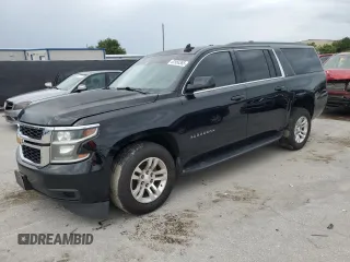 2018 Chevrolet Suburban LT with VIN 1GNSKHKC4JR129985, listed as a Copart auction lot 62950365 with 270,837 mi miles and Clean title. Bid and sale history available at DreamBid. Image 1.