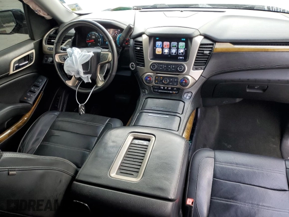 2017 GMC Yukon Denali with VIN 1GKS1CKJ7HR261831, listed as a Copart auction lot 79091724 with 156,082 mi miles and Salvage Title. Bid and sale history available at carsss.com. Image 8.