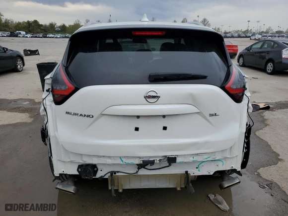 2019 Nissan Murano SV with VIN 5N1AZ2MJ7KN150018, listed as a Copart auction lot 49266345 with 71,839 mi miles and Salvage Title. Bid and sale history available at carsss.com. Image 6.