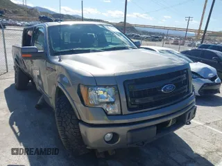 2013 Ford F-150 XL with VIN 1FTFW1ET8DFB45310, listed as a IAAI auction lot 41702247 with 1 mi miles. Bid and sale history available at carsss.com. Image 1.