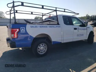2017 Ford F-150 XL with VIN 1FTEX1CF3HFA50505, listed as a Copart auction lot 68996913 with 228,448 mi miles and Salvage Title. Bid and sale history available at carsss.com. Image 3.