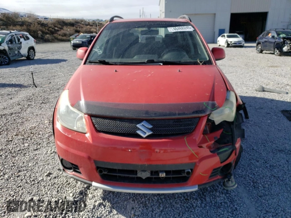 2007 Suzuki SX4 with VIN JS2YB413075103757, listed as a Copart auction lot 46466245 with 56,471 mi miles and Salvage Title. Bid and sale history available at carsss.com. Image 5.