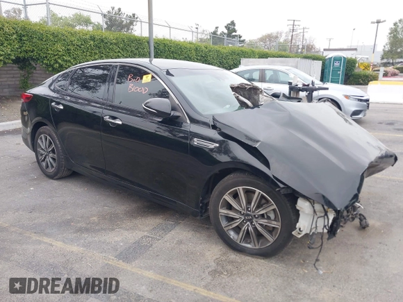 2019 Kia Optima EX with VIN 5XXGU4L14KG290842, listed as a IAAI auction lot 42030617 with Not Provided miles and . Bid and sale history available at carsss.com. Image 1.