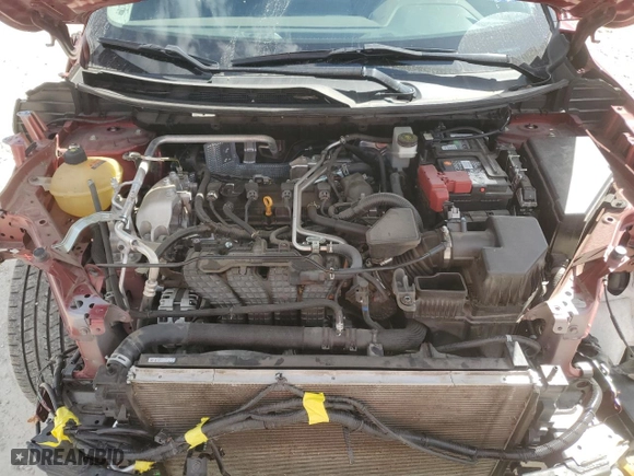 2021 Nissan Rogue SV with VIN JN8AT3BA0MW018007, listed as a Copart auction lot 48773625 with 75,102 mi miles and Salvage Title. Bid and sale history available at carsss.com. Image 11.