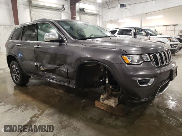 2019 Jeep Grand Cherokee Limited with VIN 1C4RJFBGXKC809637, listed as a Copart auction lot 52807625 with 71,894 mi miles and Salvage Title. Bid and sale history available at carsss.com. Image 4.