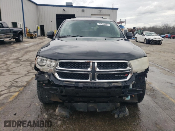 2012 Dodge Durango Crew with VIN 1C4RDJDG3CC158683, listed as a Copart auction lot 49988005 with 172,748 mi miles and Salvage Title. Bid and sale history available at DreamBid. Image 5.