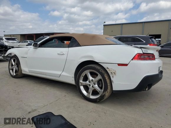 2014 Chevrolet Camaro LT with VIN 2G1FC3D3XE9145902, listed as a Copart auction lot 48746525 with 81,177 mi miles and Salvage title. Bid and sale history available at DreamBid. Image 2.