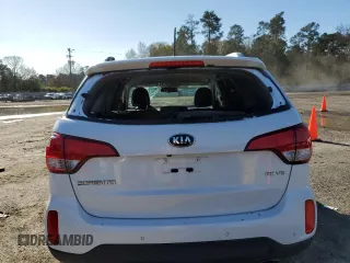 2015 Kia Sorento EX with VIN 5XYKU4A79FG652165, listed as a Copart auction lot 86914004 with 60,239 mi miles and Salvage Title. Bid and sale history available at carsss.com. Image 6.
