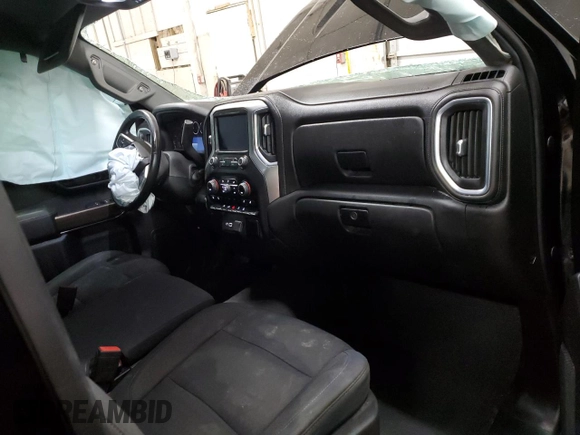 2019 Chevrolet Silverado 1500 RST with VIN 1GCRYEED3KZ274915, listed as a Copart auction lot 84505734 with Not Provided miles and Salvage Title. Bid and sale history available at DreamBid. Image 8.