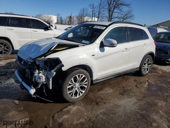 2017 Mitsubishi Outlander Sport SEL 2.4 with VIN JA4AR4AW3HZ040918, listed as a Copart auction lot 48471525 with 64,118 mi miles and Salvage Title. Bid and sale history available at carsss.com. Image 1.