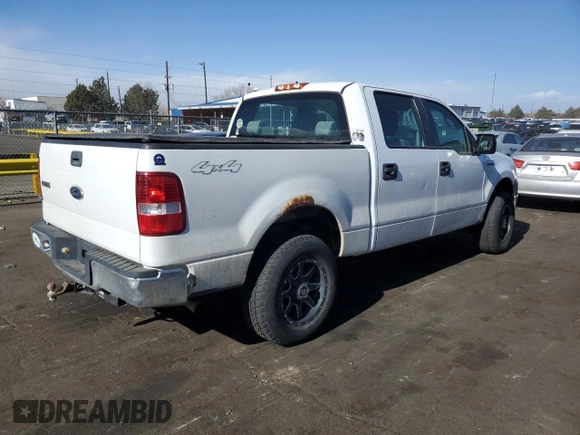 2008 Ford F-150 XL with VIN 1FTRW14W78FB54174, listed as a Copart auction lot 44188985 with 238,884 mi miles and Salvage title. Bid and sale history available at DreamBid. Image 3.