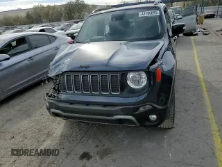 2023 Jeep Renegade Latitude with VIN ZACNJDB16PPP41240, listed as a Copart auction lot 43186095 with 21,257 mi miles and Salvage Title. Bid and sale history available at carsss.com. Image 13.
