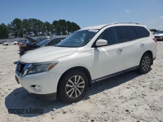 2016 Nissan Pathfinder SL with VIN 5N1AR2MM6GC609116, listed as a Copart auction lot 62382985 with 126,927 mi miles and Salvage title. Bid and sale history available at DreamBid. Image 1.