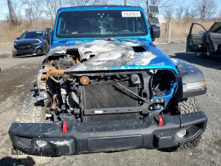 2022 Jeep Wrangler Unlimited Rubicon with VIN 1C4JJXFM7NW237044, listed as a Copart auction lot 51639825 with Not provided miles and Salvage title. Bid and sale history available at DreamBid. Image 5.