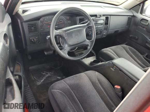 2002 Dodge Dakota with VIN 1B7GL12X92S660762, listed as a Copart auction lot 45608315 with 178,201 mi miles and Non Repairable. Bid and sale history available at carsss.com. Image 8.