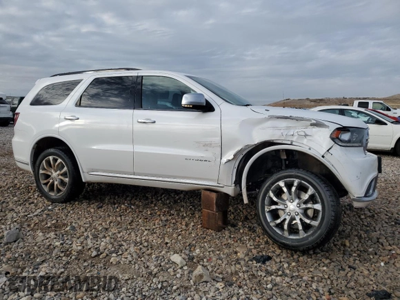 2017 Dodge Durango Citadel with VIN 1C4SDJET8HC618103, listed as a Copart auction lot 81786224 with 223,908 mi miles and Salvage Title. Bid and sale history available at carsss.com. Image 4.