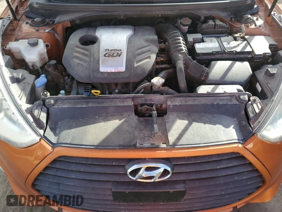 2014 Hyundai Veloster Turbo with VIN KMHTC6AE4EU193525, listed as a Copart auction lot 87126544 with 170,415 mi miles and Clean Title. Bid and sale history available at carsss.com. Image 12.