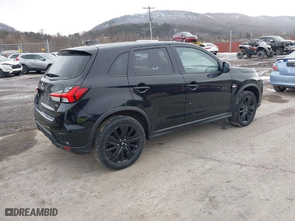 2021 Mitsubishi Outlander Sport ES with VIN JA4ARUAU9MU005130, listed as a IAAI auction lot 41427176 with 37,063 mi miles. Bid and sale history available at carsss.com. Image 4.